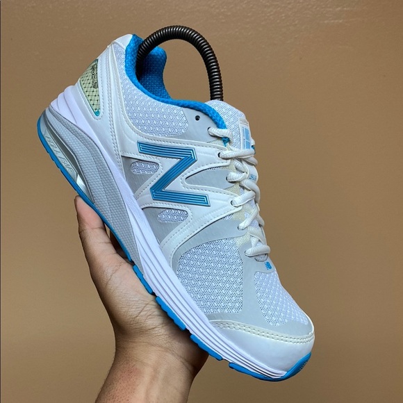 New Balance 1540 V2 Encap Rollbar White Blue Gray Walking Sneakers Size 8.5 - Picture 12 of 17